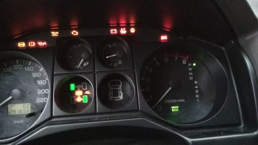 Панель приборов Паджеро 2 дизель