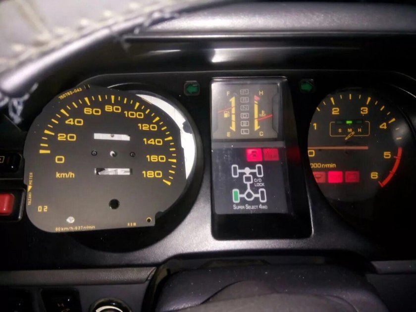 Панель приборов Паджеро 2