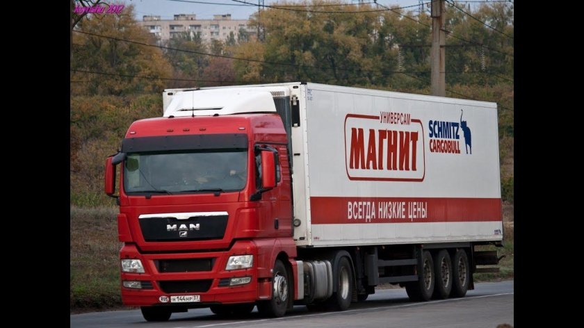 Фура man магнит в975су750