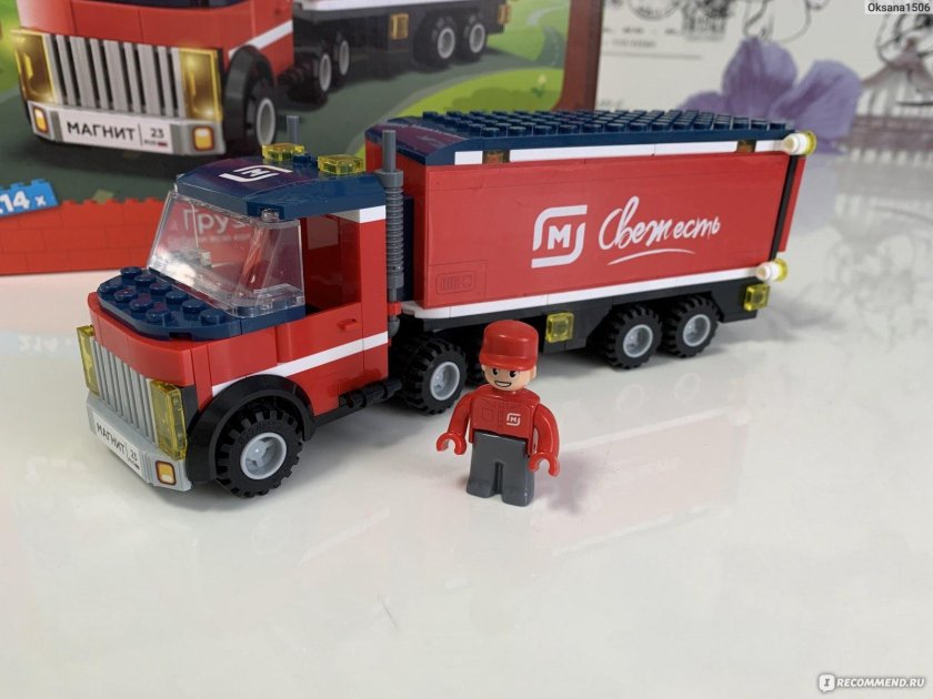 Магнитополис лего грузовик магнит