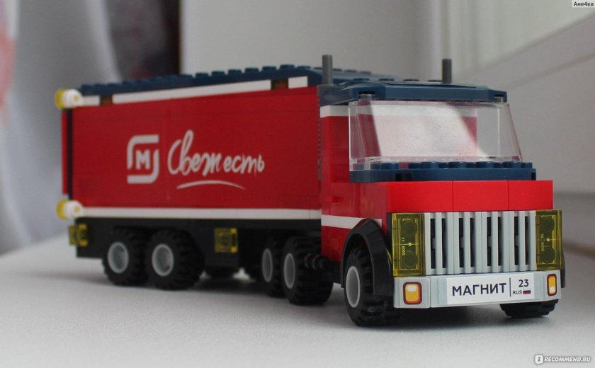 Конструктор грузовик магнит