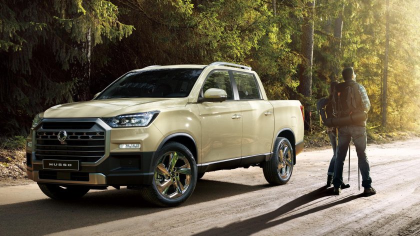 Ssangyong rexton пикап 2021