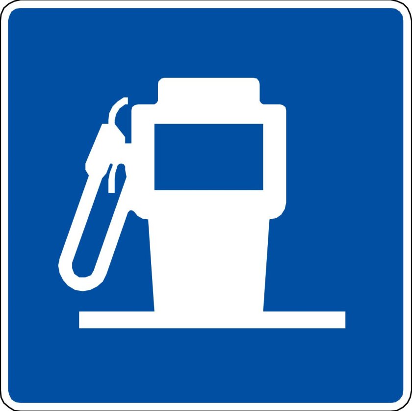 Дорожные знаки автозаправочная станция