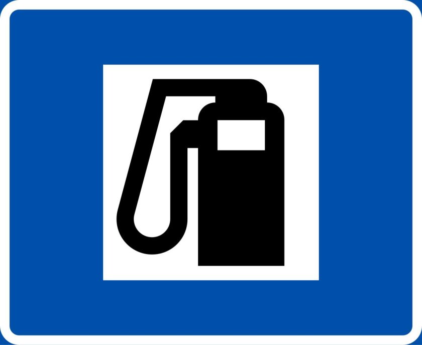 Дорожные знаки автозаправочная станция