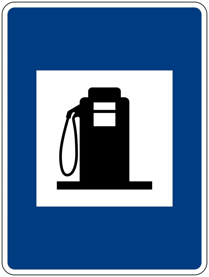 Знак Заправочная станция