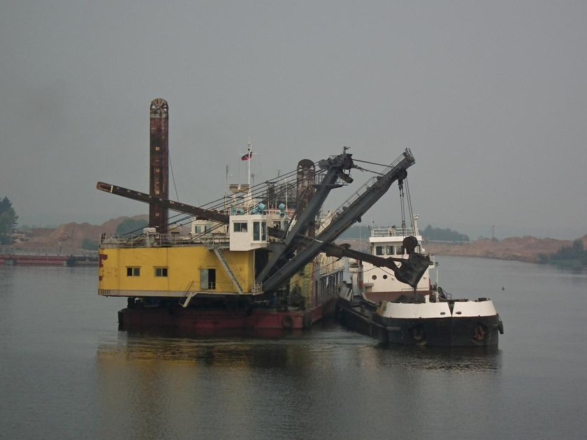 Земснаряд подводник 1 штанговый