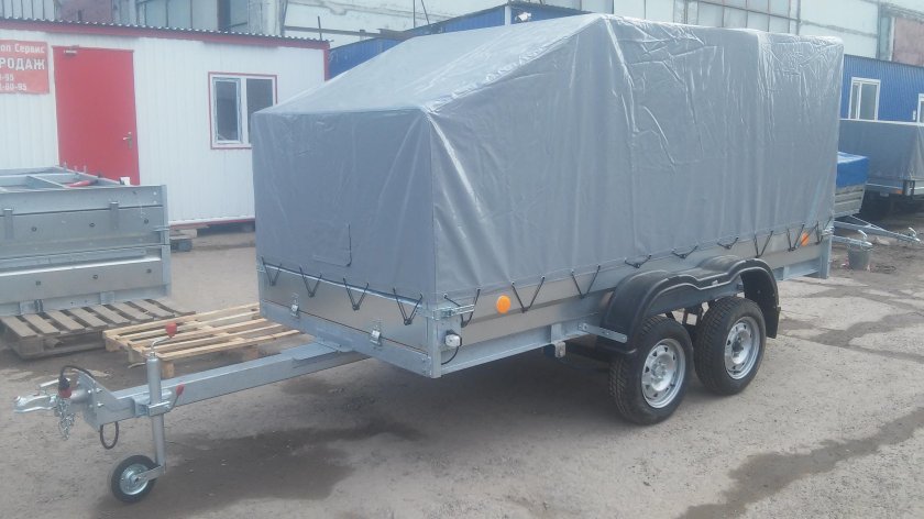 Прицеп МЗСА двухосный 3.5