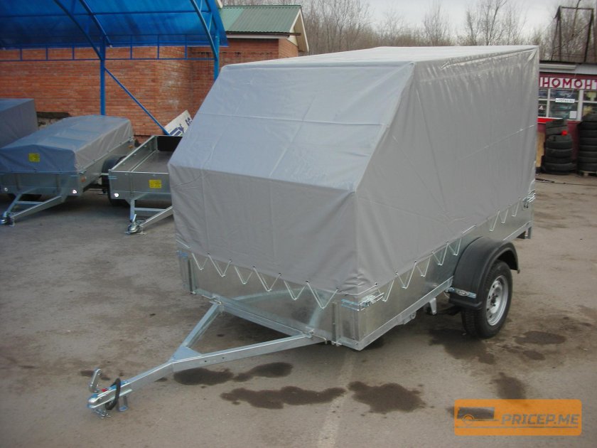 Тент на прицеп