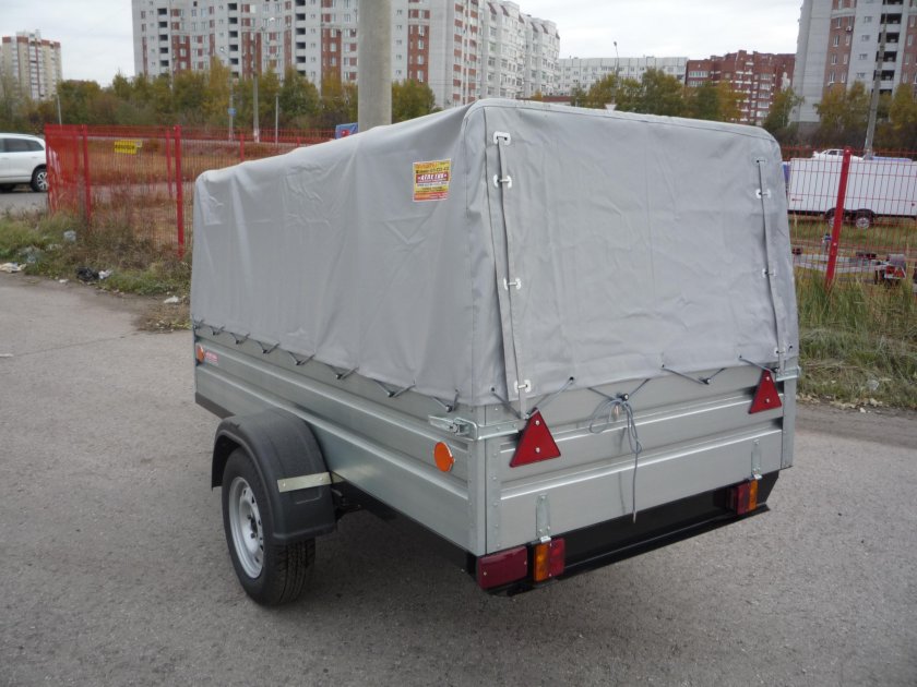 Прицеп Атлетик удлиненный 2500х1270х420