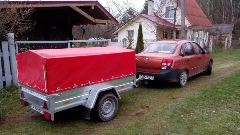 Лада Гранта прицепы 8113