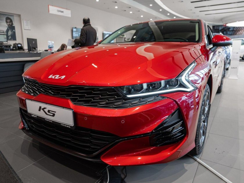 Новая kia k 5