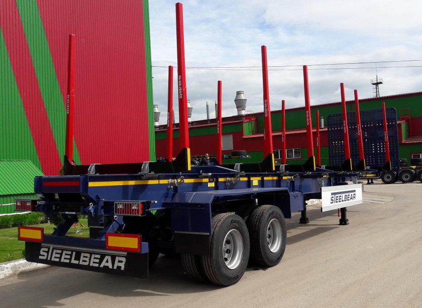 Полуприцеп-сортиментовоз MSH-368