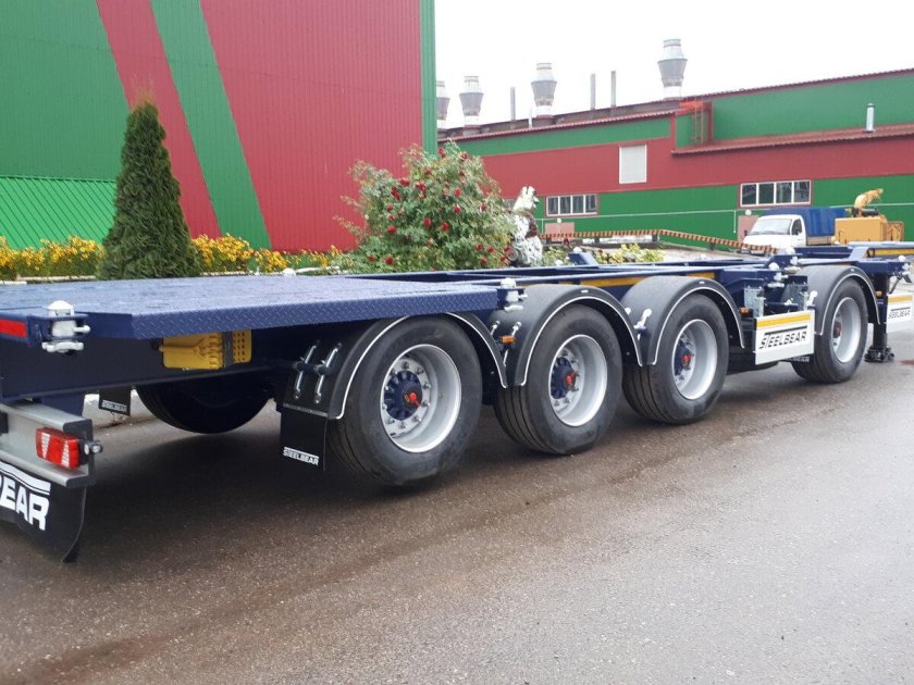 Полуприцеп-контейнеровоз Steelbear PF-41n-6