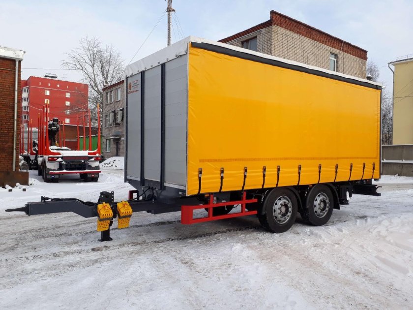 Прицеп Тандем тентованный