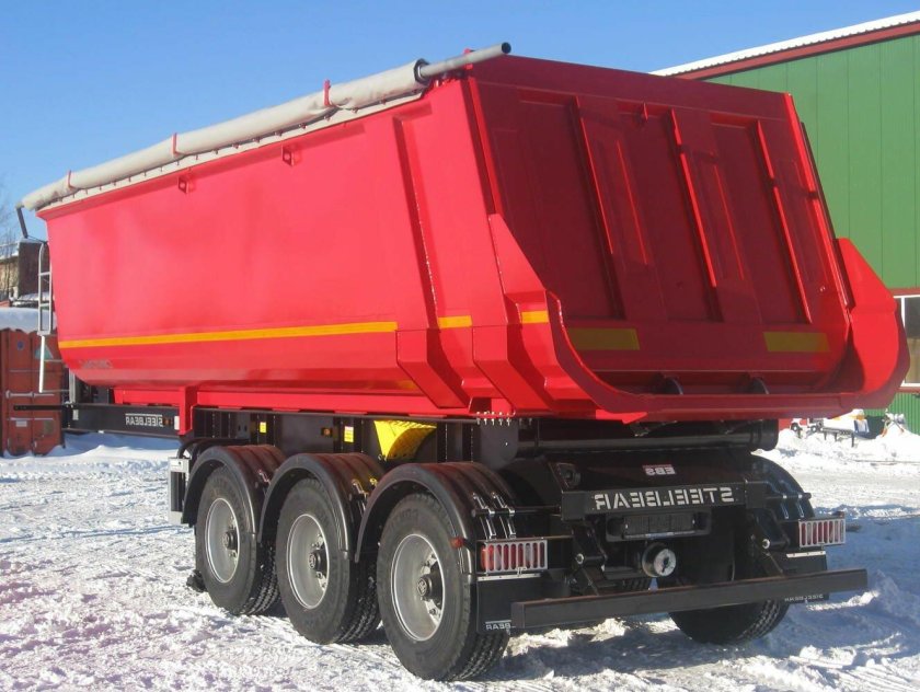 Самосвальный полуприцеп Тонар