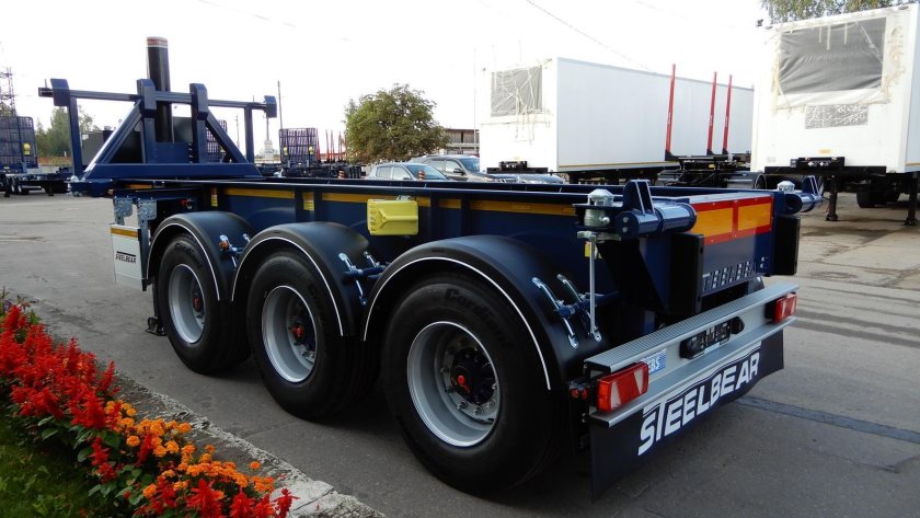 Полуприцеп-контейнеровоз pk-24p