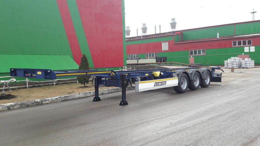 Полуприцеп-контейнеровоз pk-24p