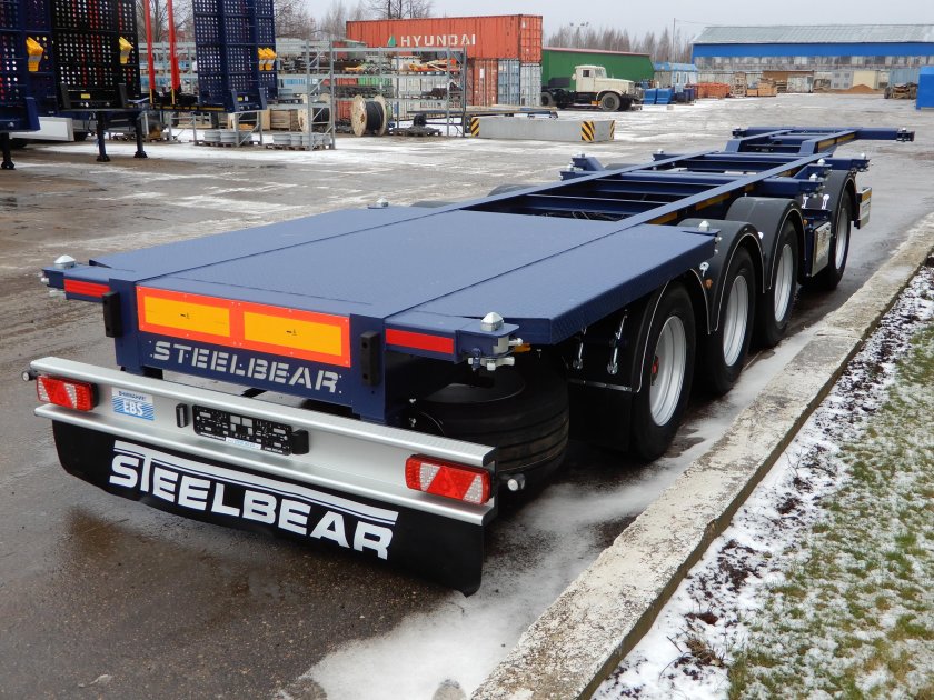 Полуприцеп-контейнеровоз Steelbear PF-41n