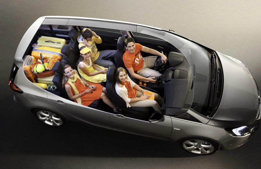 Опель Зафира 7 мест