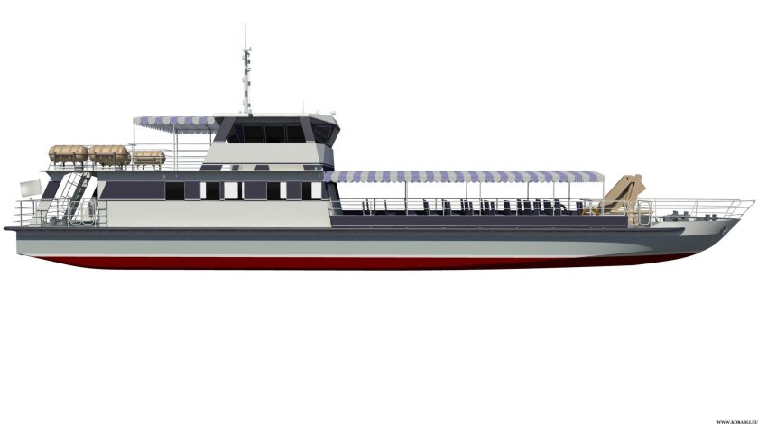 Грузопассажирские речные суда