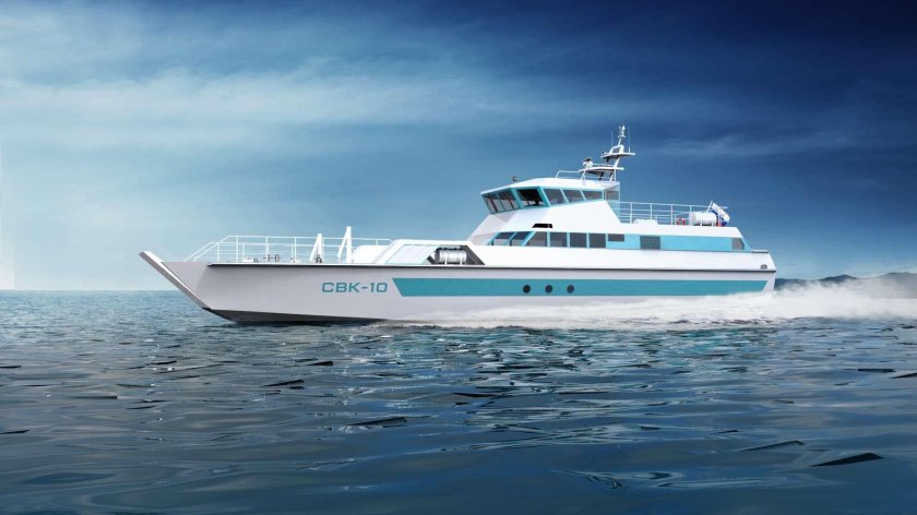 СВК-10 судно на каверне