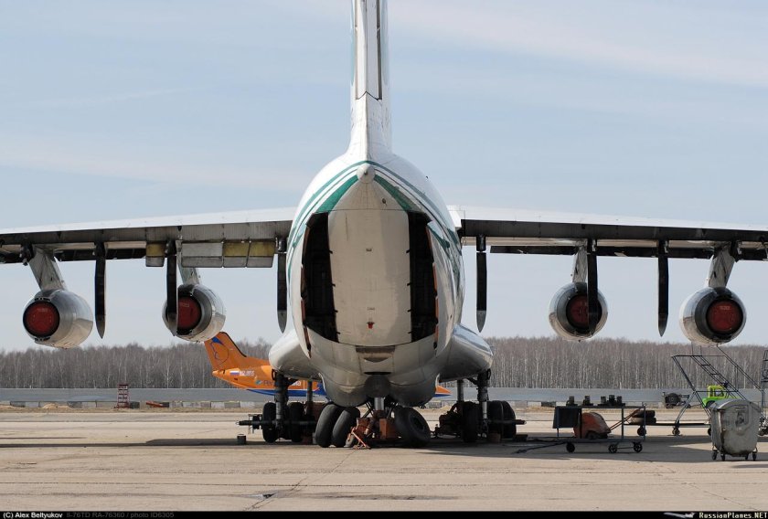 Грузовая кабина ил-76