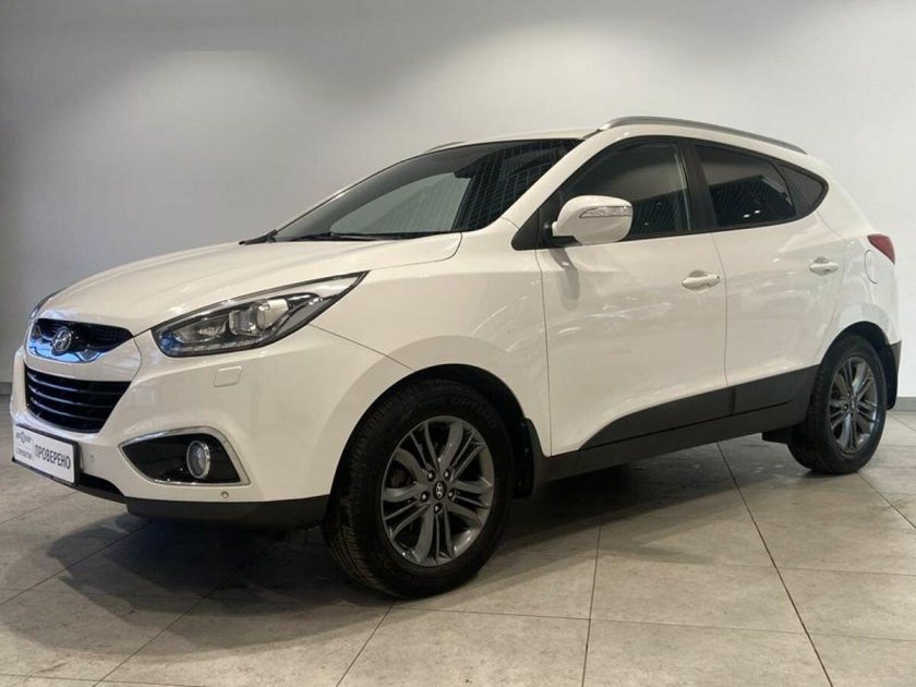 Hyundai ix35 белый 2014