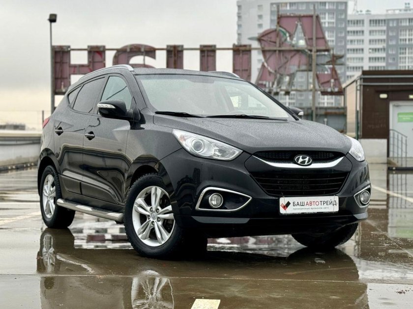 Хендай IX 35 2015 Г Рестайлинг коричневый