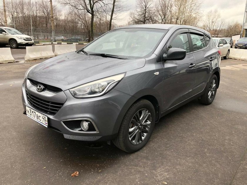 Хендай ix35 серый