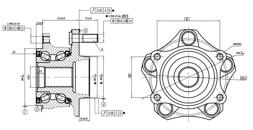 Ступица Сузуки Гранд Витара 2007