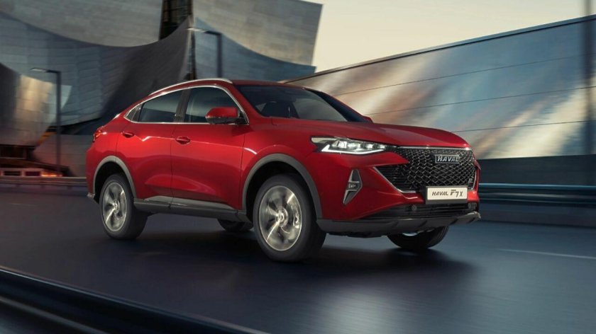 Haval f7 2022 Рестайлинг