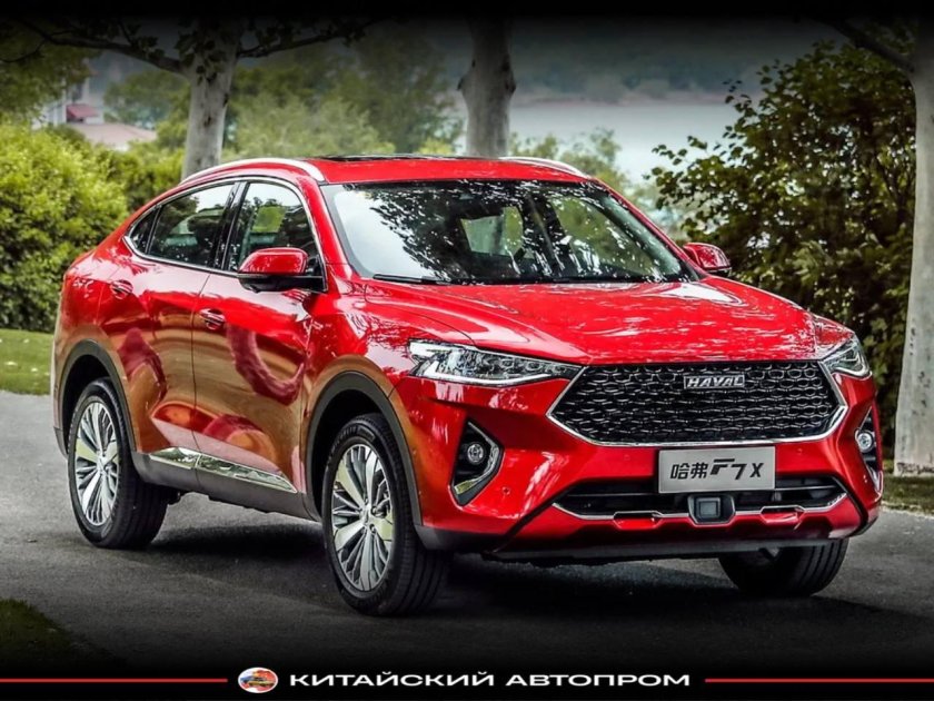 Машина Haval f7x