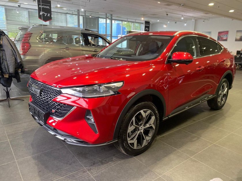 Haval f7x 2022 красный