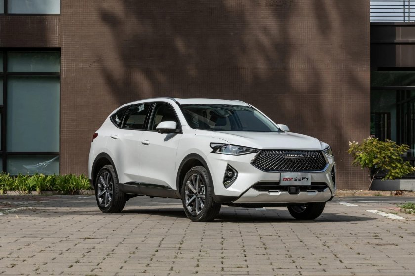 Haval f7 2022 белый