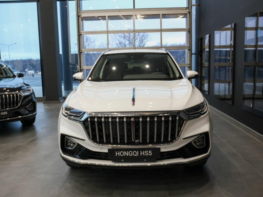 Hongqi hs 5 рестайлинг