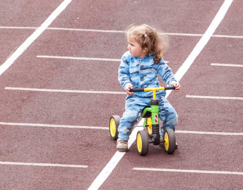 Четырехколесный велосипед для детей