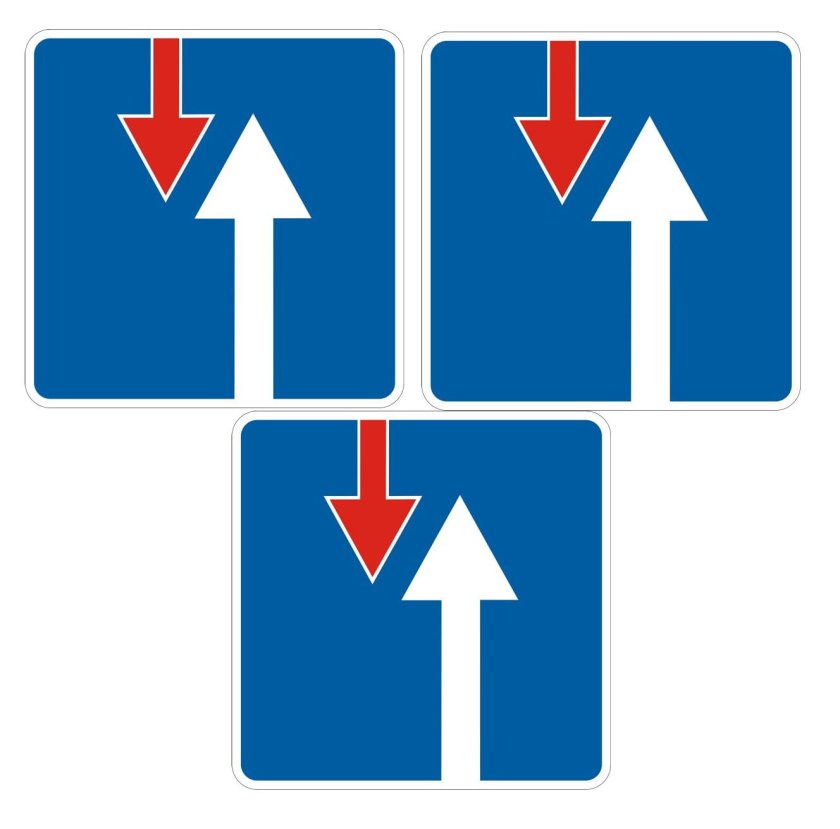 Знак преимущество перед встречным движением