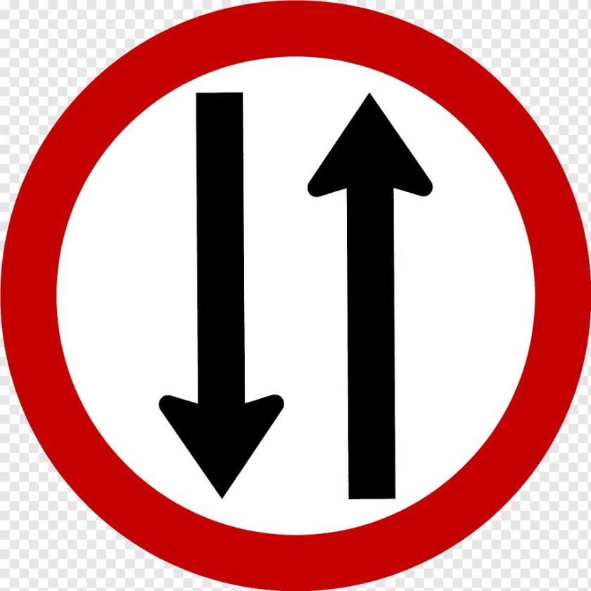 Дорожный знак стрелка