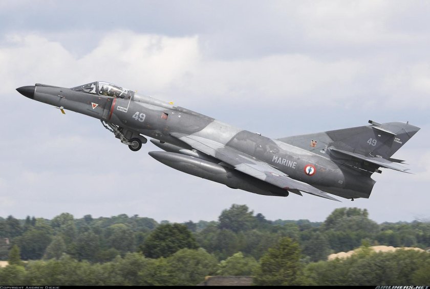 Dassault "super Etendard", истребитель