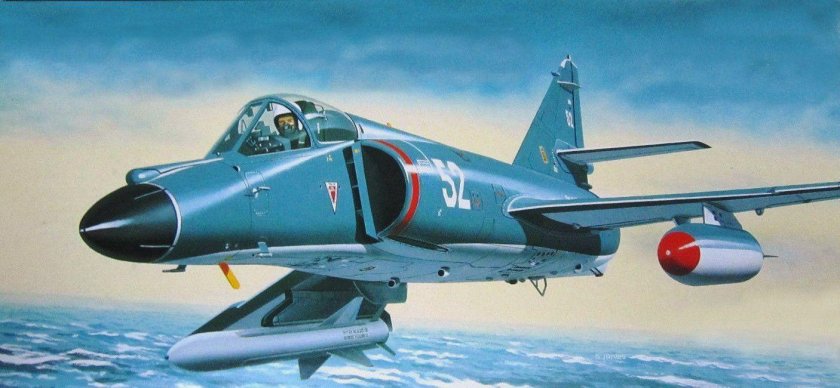 Супер Этандар самолет модель