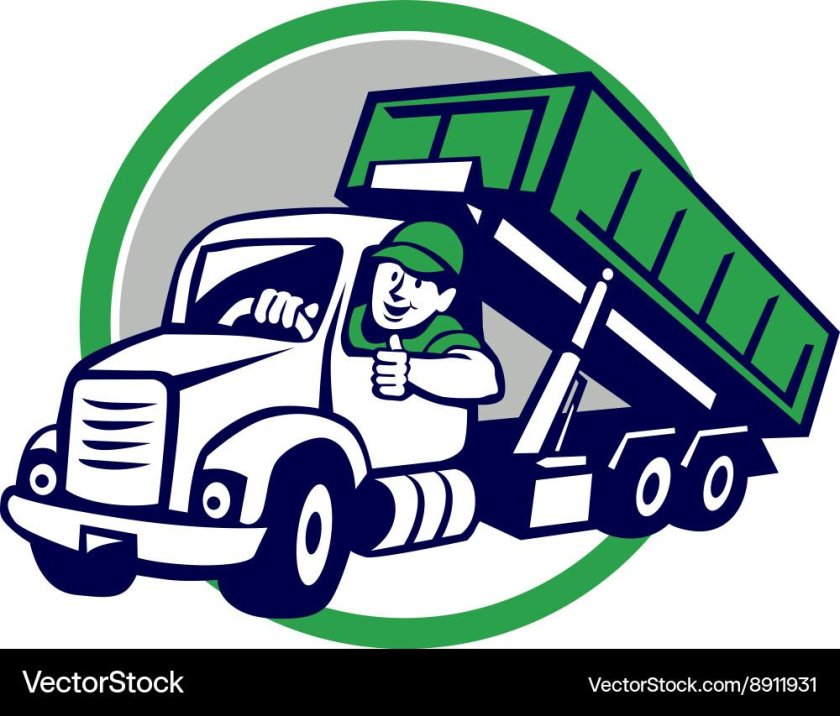 Логотип самосвал