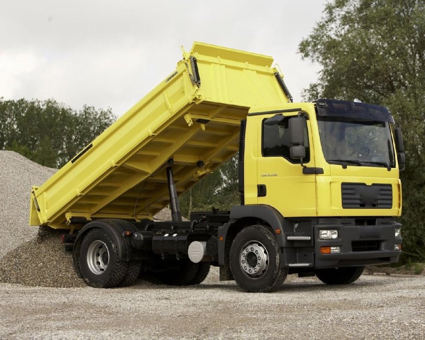Ман самосвал 4х2