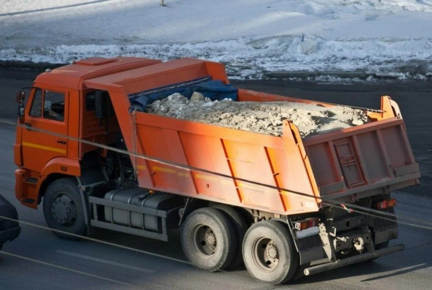 КАМАЗ 65115 карьерный самосвал