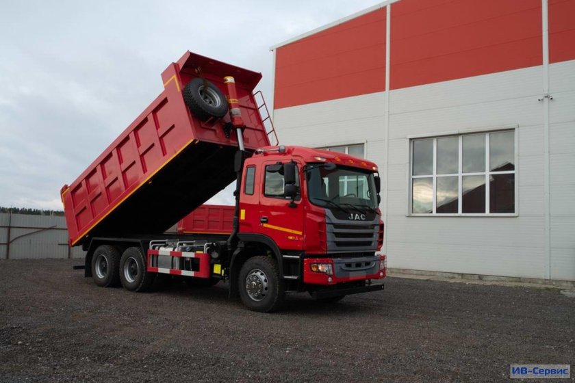 JAC n350 самосвал