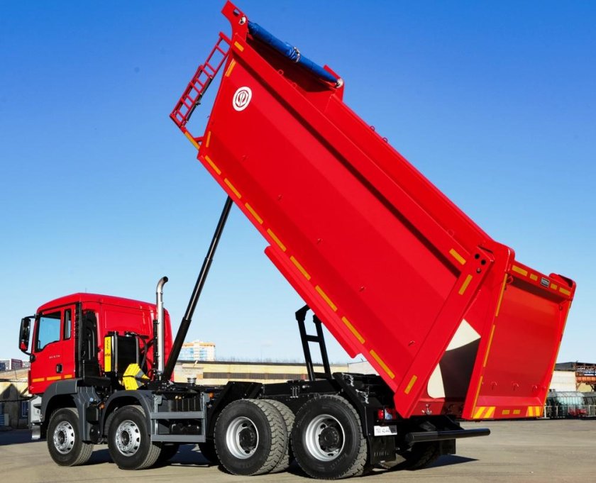 Самосвал man TGS 41.440 8x4 Бецема