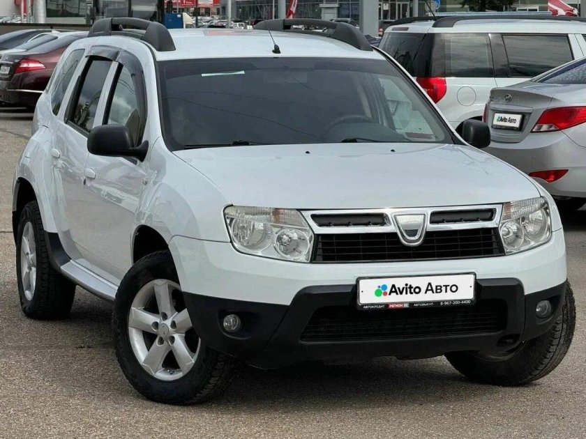 Рено дастер 2014 белый