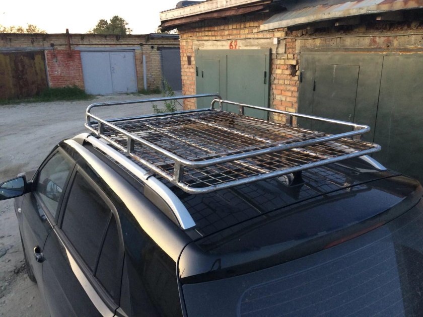 Багажник 2123 рейлинг + поперечины