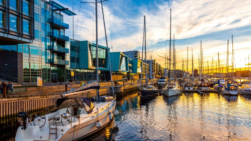 Яхта город Stockholm