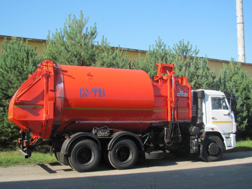 Мусоровоз КАМАЗ ко 449 02