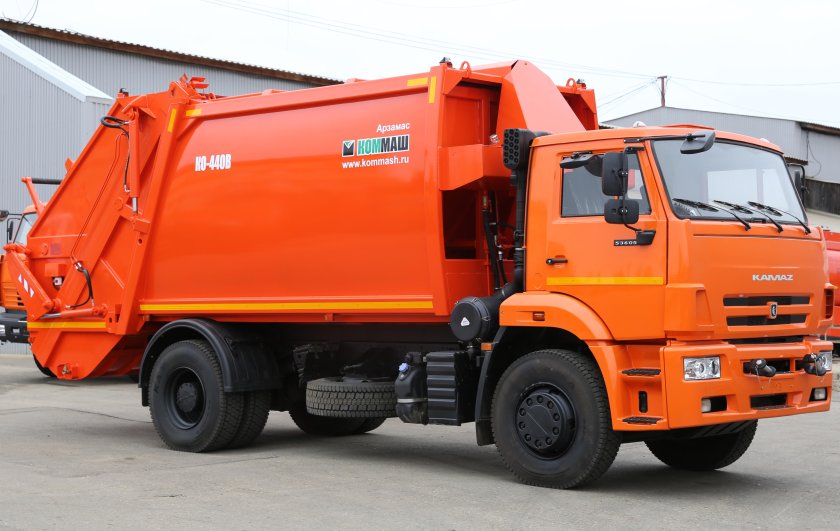 Ко 440в КАМАЗ 53605 мусоровоз